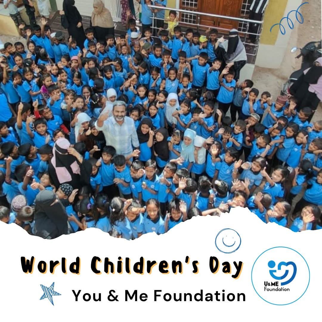 World Children's Day at our school in Hyderabad, November 2025