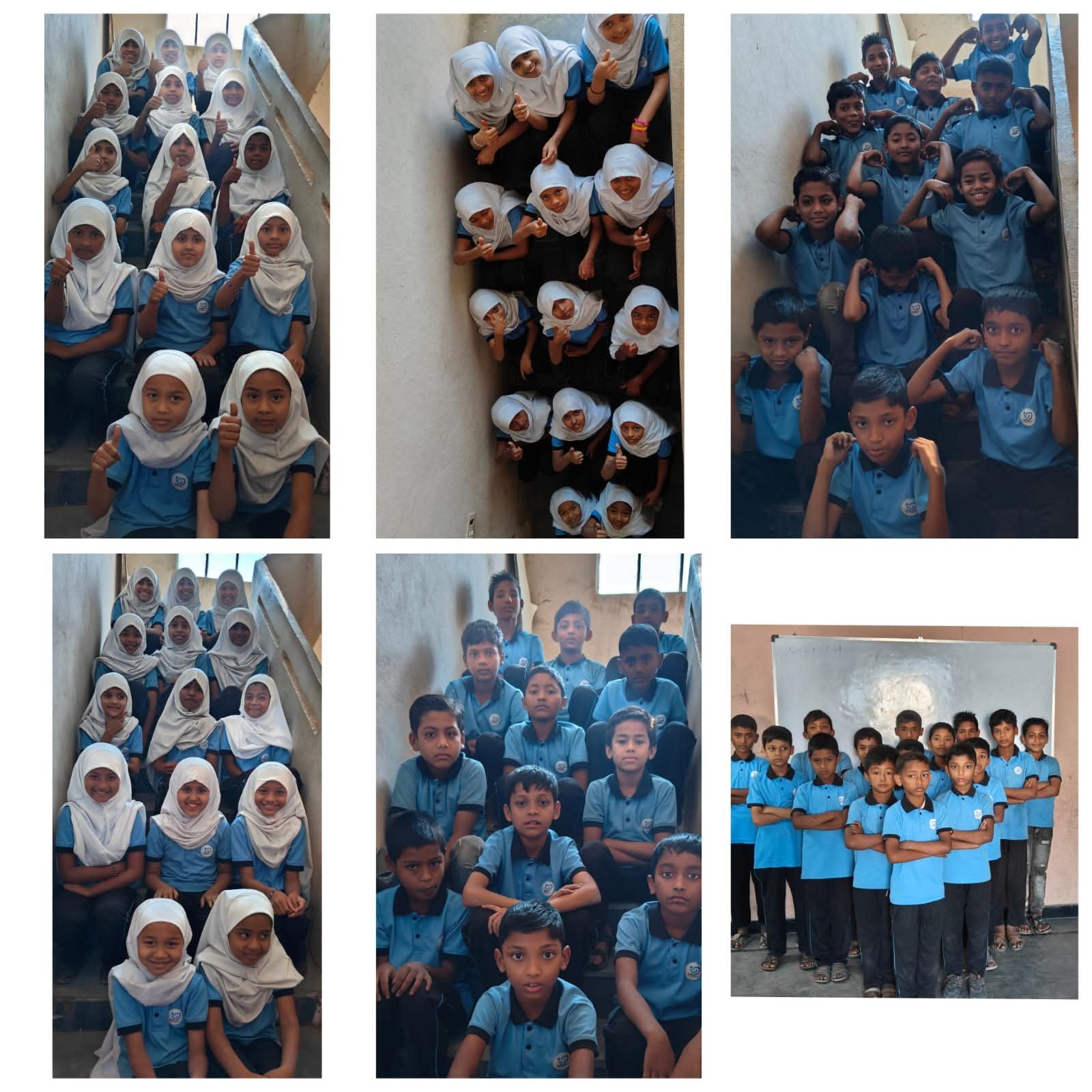 Students at the You & Me Foundation Learning Centre, Hyderabad